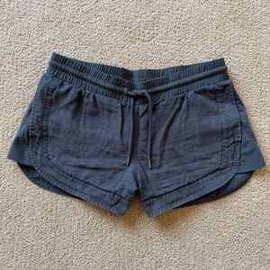 Athleta Charcoal Lounge Athletic Shorts